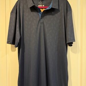 Men's Dark Navy Performance Polo Shirt - Lightweight Comfort